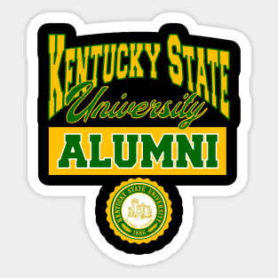 Kentucky State 1886 University Sticker